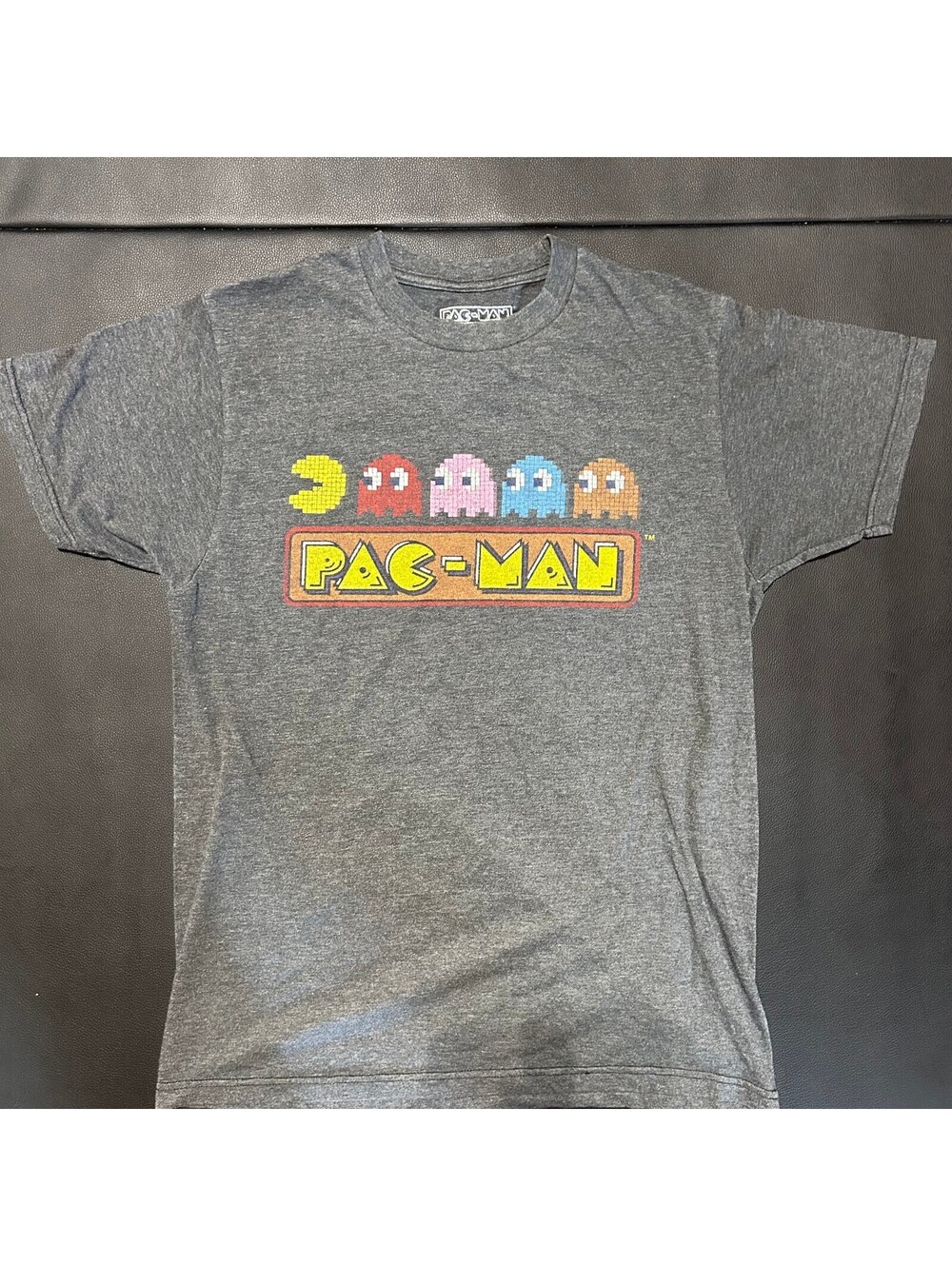 Pac-Man Gray Arcade Graphic T-Shirt Men’s Medium
